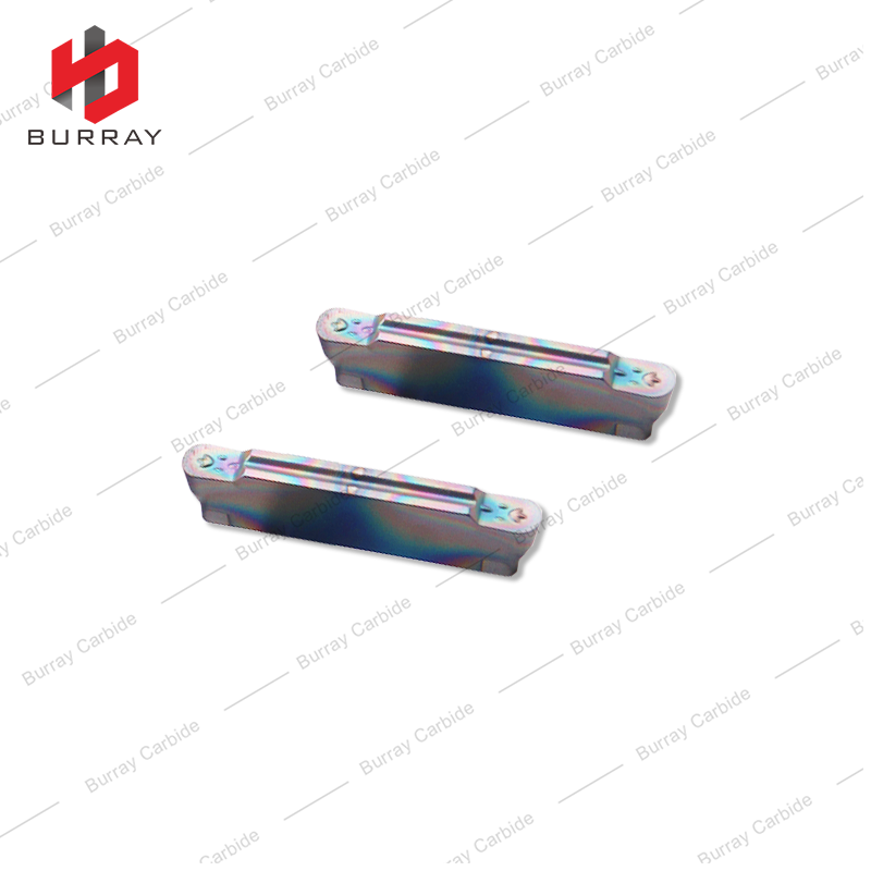 Tungsten Carbide Grooving Inserts MRMN CNC Cutting Tools Carbide Inserts MRMN200-M for Machining Hardened Steel