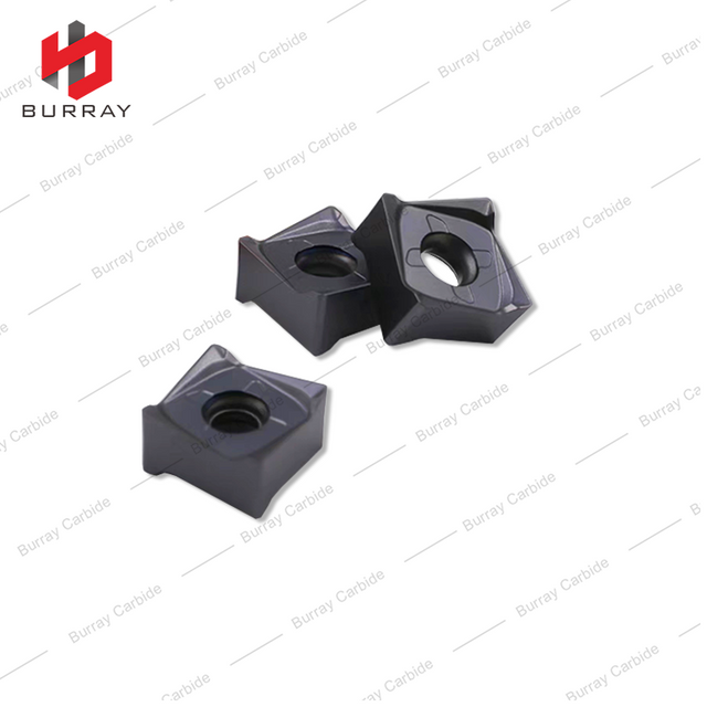 High Feed Milling CNC Face Milling Insert SNMU130708ZNER Heavy Cutting Double Edged Milling Insert