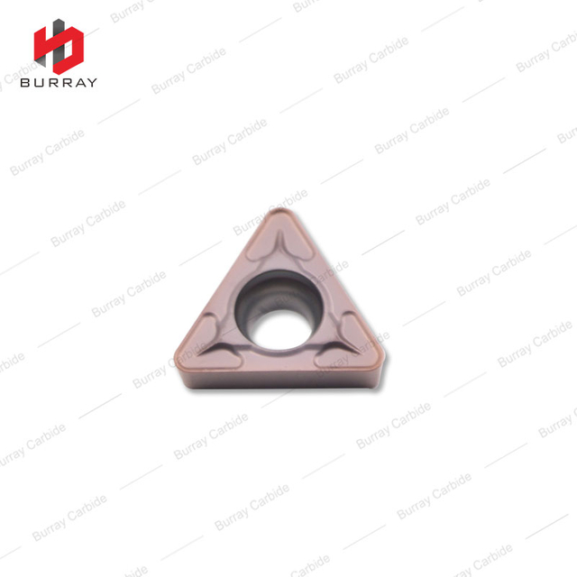 PVD Coated TCMT110208-TS Indexable Tungsten Carbide Turning Insert